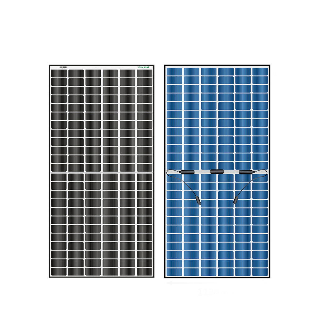 Loom Solar Panel - SHARK 575 Watt | N-Type TOPCon Bifacial 16 BB Image