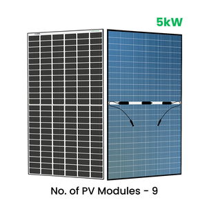 Loom Solar 5kW Solar Panel - Shark 575W * 9, 24V PV Module