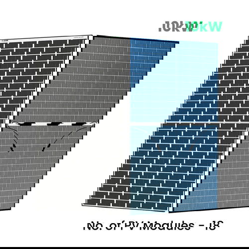 Loom Solar 10kW Solar Panel - Shark 575W * 18, 24V PV Module Image