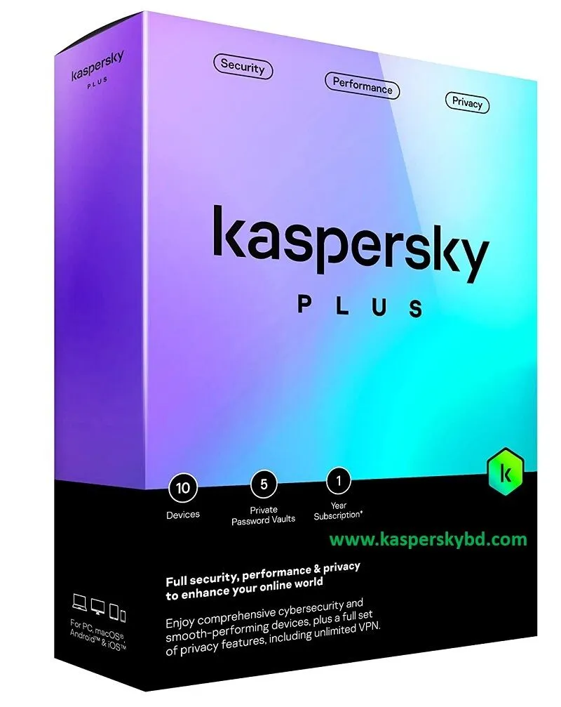 Kaspersky Plus (1 device , 1 year) Image