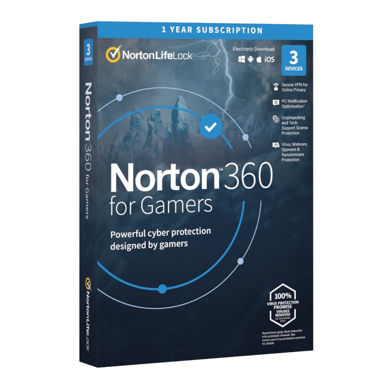 Norton 360 Gamers (1 year , 3 Device) Image