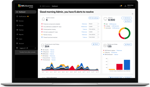 AVG Cloud Management Console