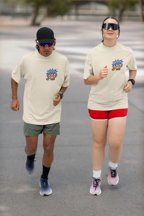 Oversized | Fukreh Originals | Unisex | Graphic Printed | T-shirt Image