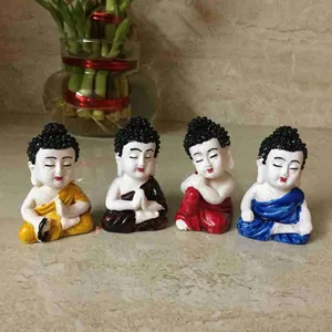 Small Buddha Statue set of 4 Image