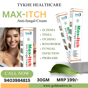 Tykhe Healthcare Max-Itch Cream Pack of 2