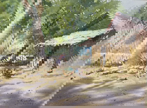 Village Life  Image