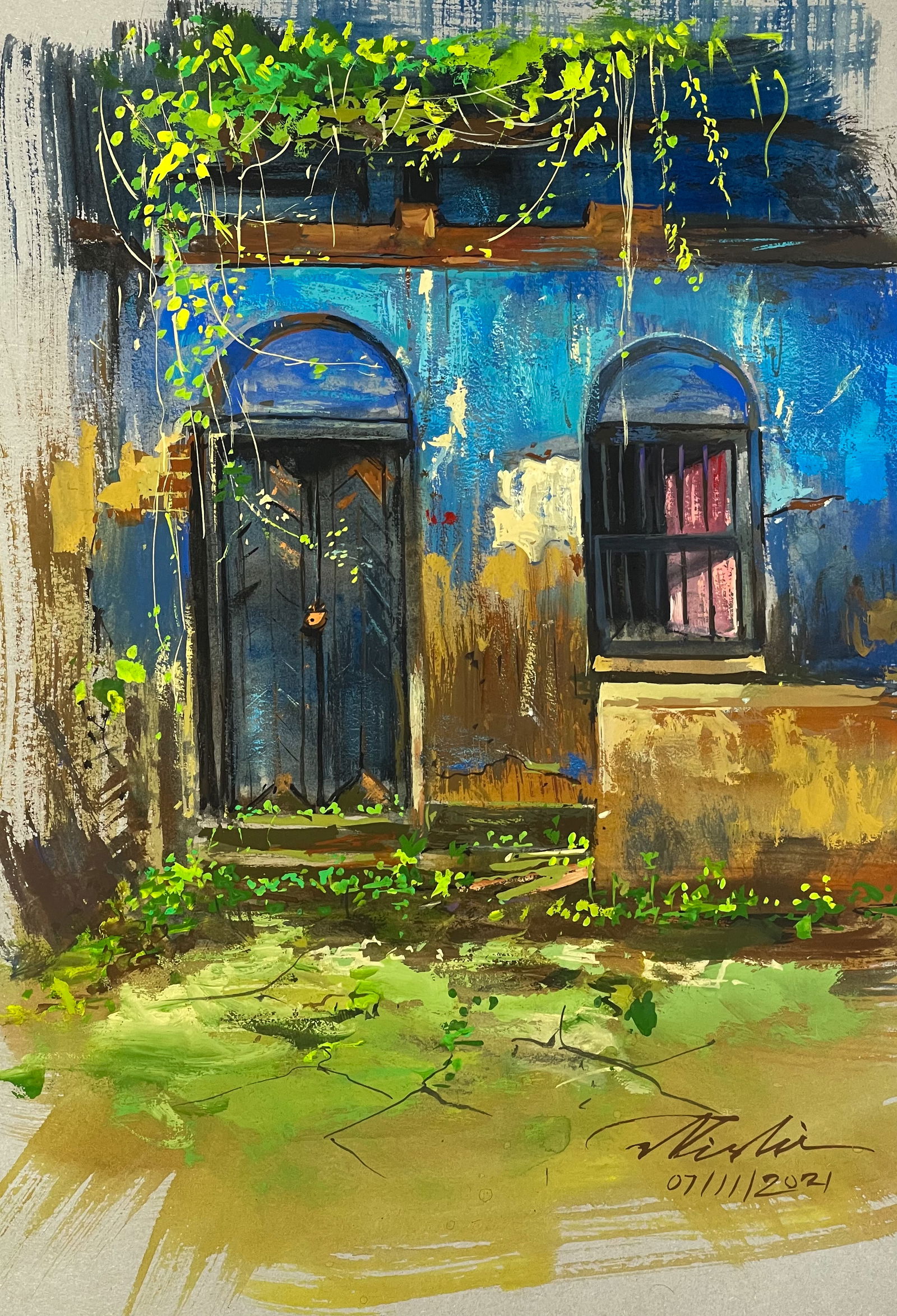 Old Door Image