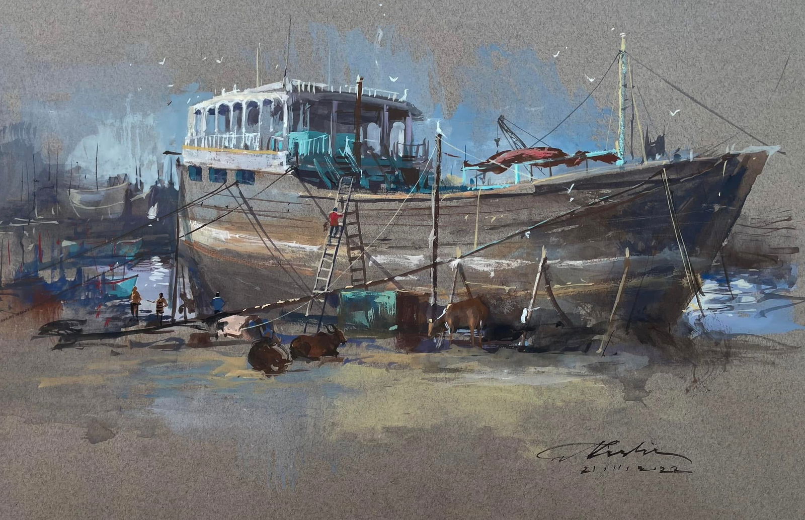 52 Porbandar Blue 2 Image