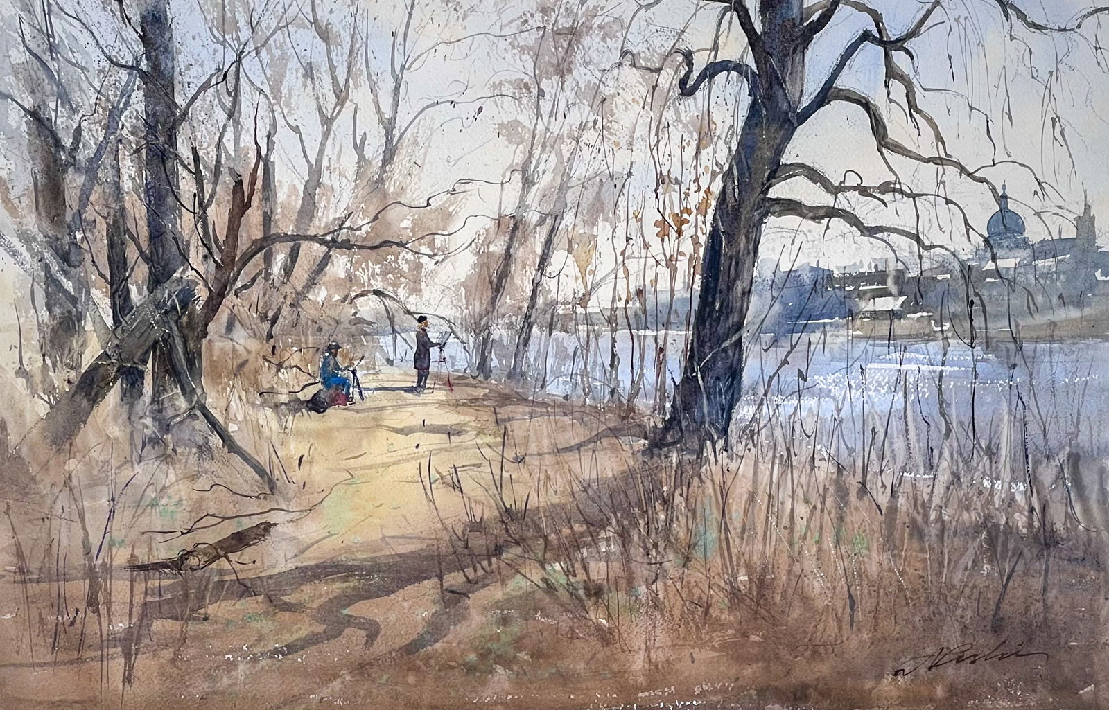 31- Kolomna City River Back Image