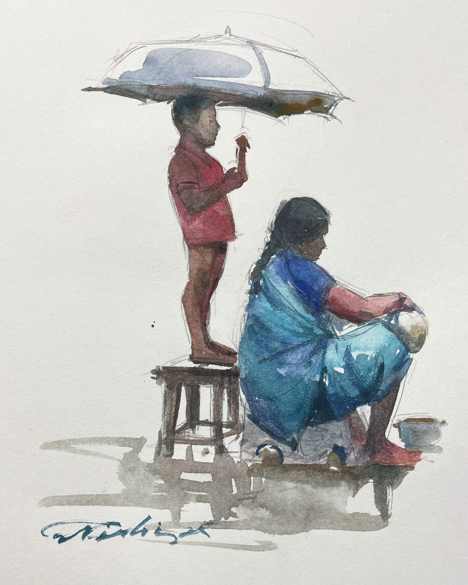 Mother And Child  Image