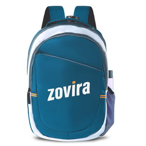 ZOVIRA Large 35 L Laptop Backpack Premium Laptop Backpack Water-Resistant,and Stylish with Multiple Compartments  (Sky Blue) Image