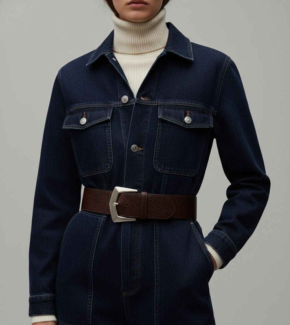 Premium Slim-Fit Denim Jeans Image