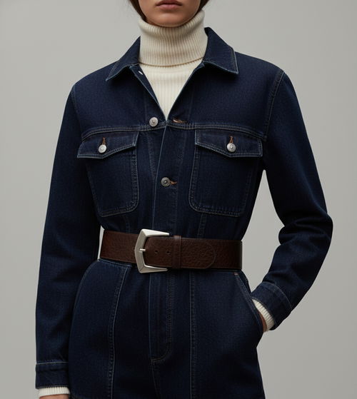 Premium Slim-Fit Denim Jeans Image