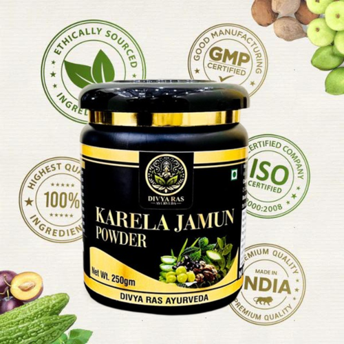 Divya Ras Ayurveda Karela Jamun Powder
