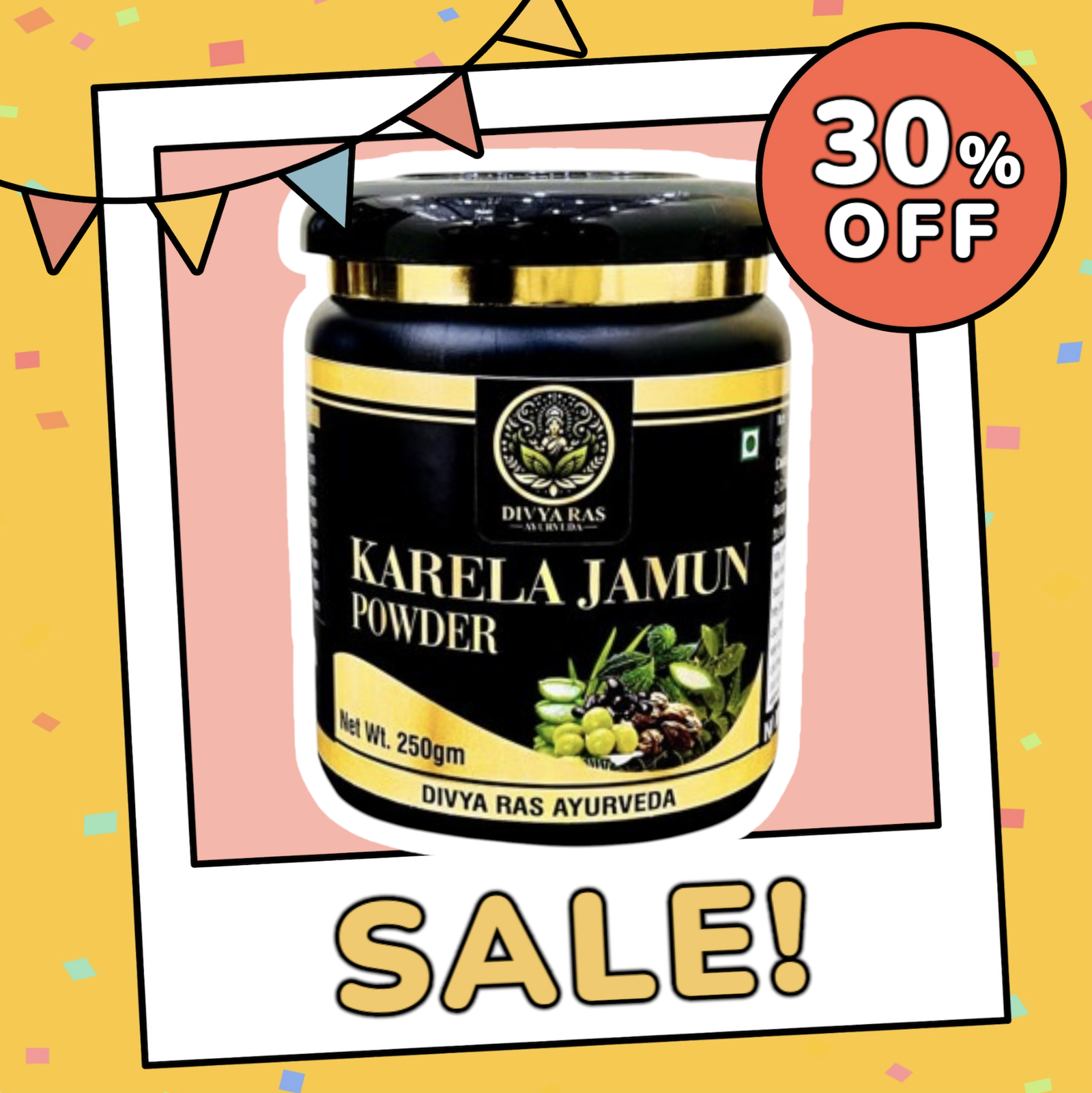 Divya Ras Ayurveda Karela Jamun Powder Image
