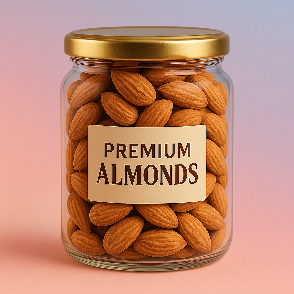 Divya Ras Ayurveda 300 gm Premium Almonds Image