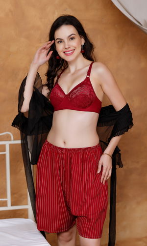 Nightwear Red & Black Image