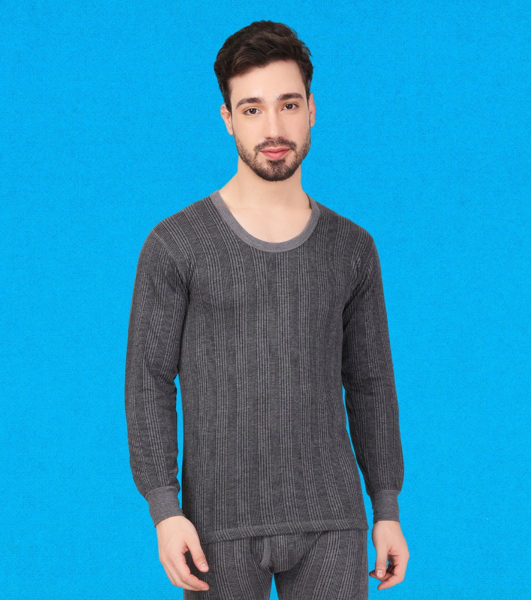 Men's Thermal  Top Crewneck Long Sleeve  Image