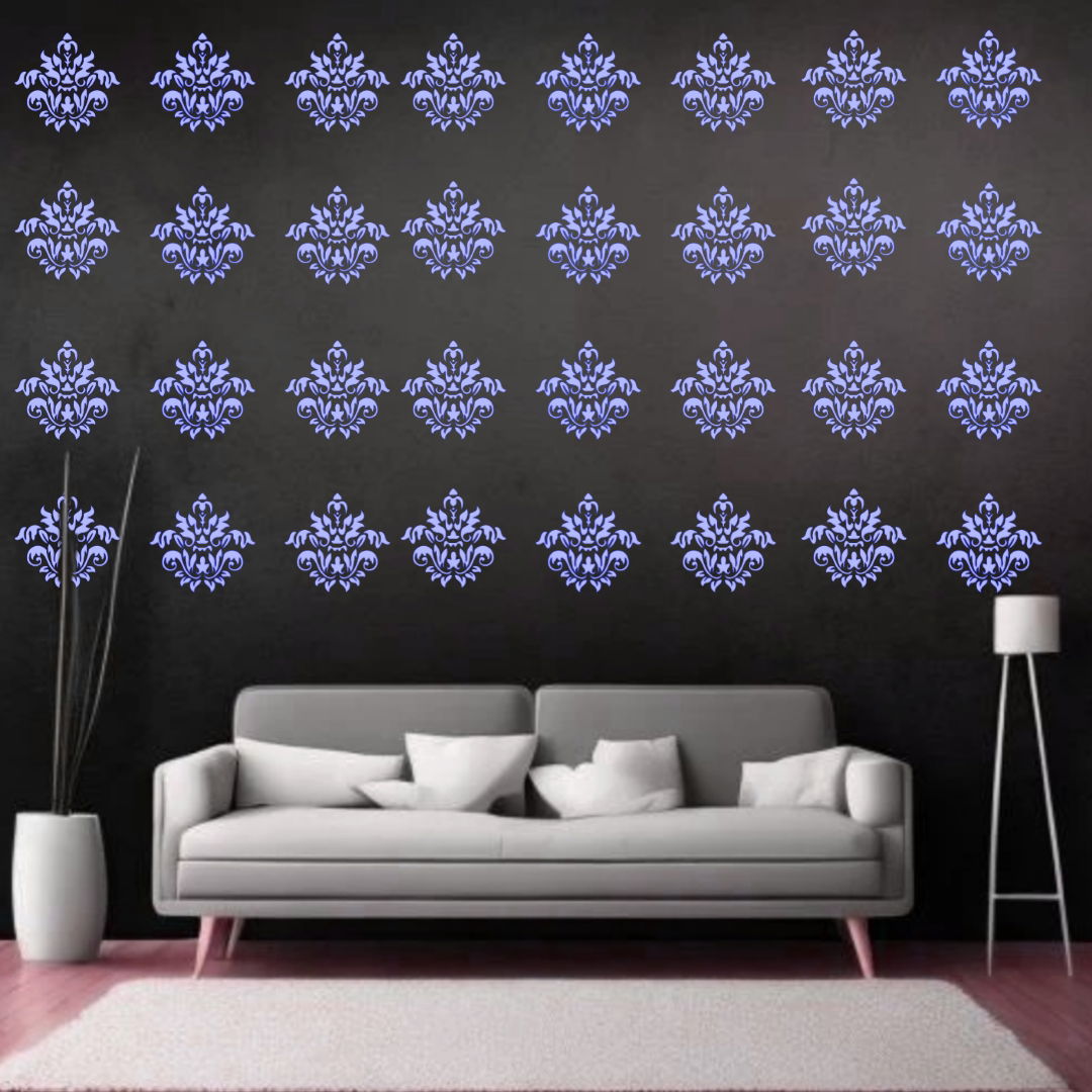 Timeless Flora - Reusable Wall Art Stencil for DIY Crafts and Décor