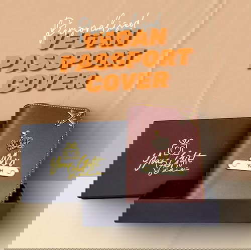 COUPLE  PASSPORT COVER