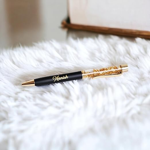 GOLD FLAKE PEN  A7 Image