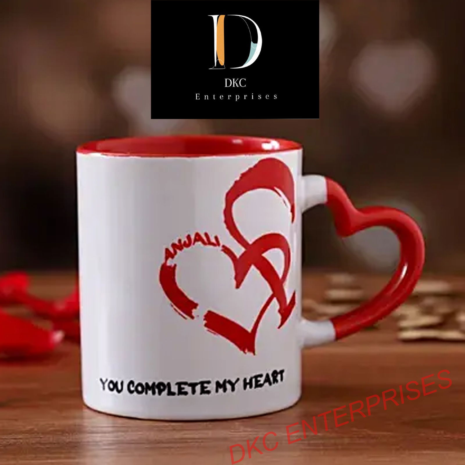 HEART HANDLE SUBLAMTION MUG