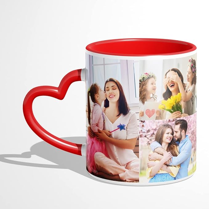 HEART HANDLE SUBLAMTION MUG Image