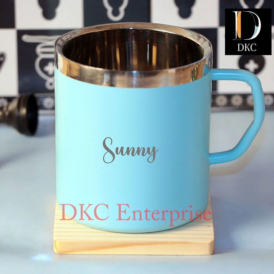 BLUE SOBER MUG METAL 15