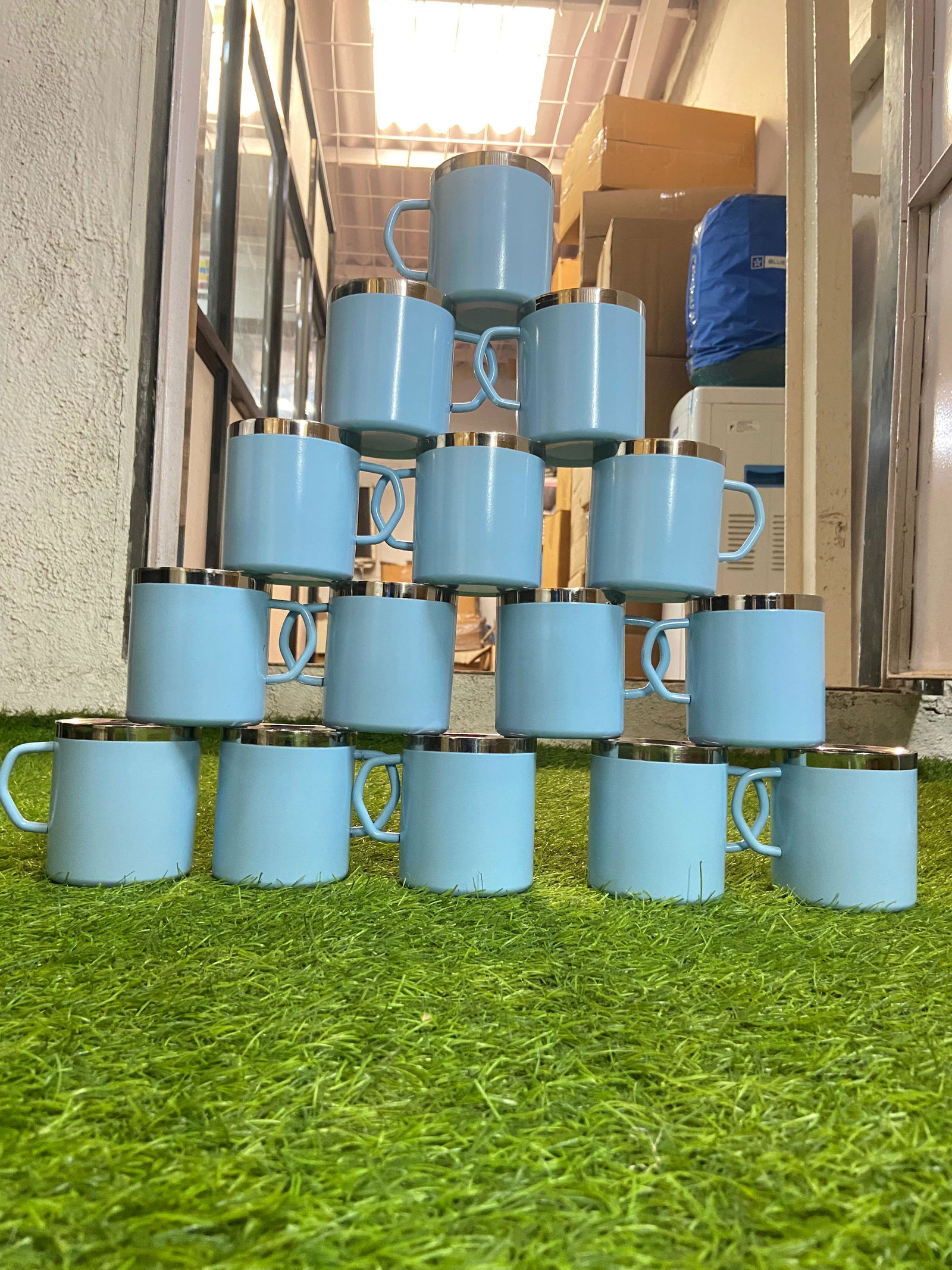 BLUE SOBER MUG METAL 15 Image