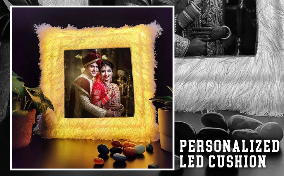 LED PILLOW WITH REMOTE 02999 Image