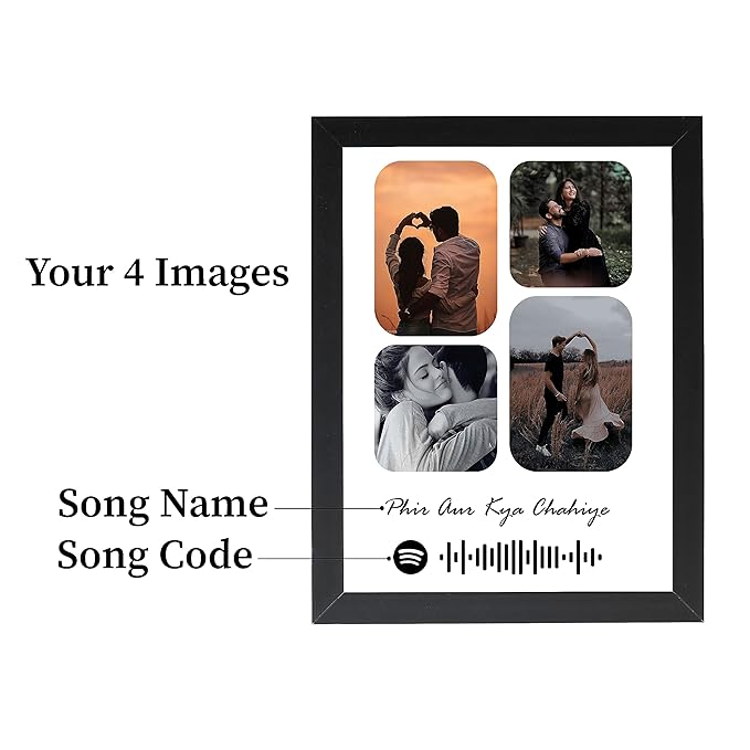 GLASS SPOTIFY FRAME 8*10 SIZE  Image