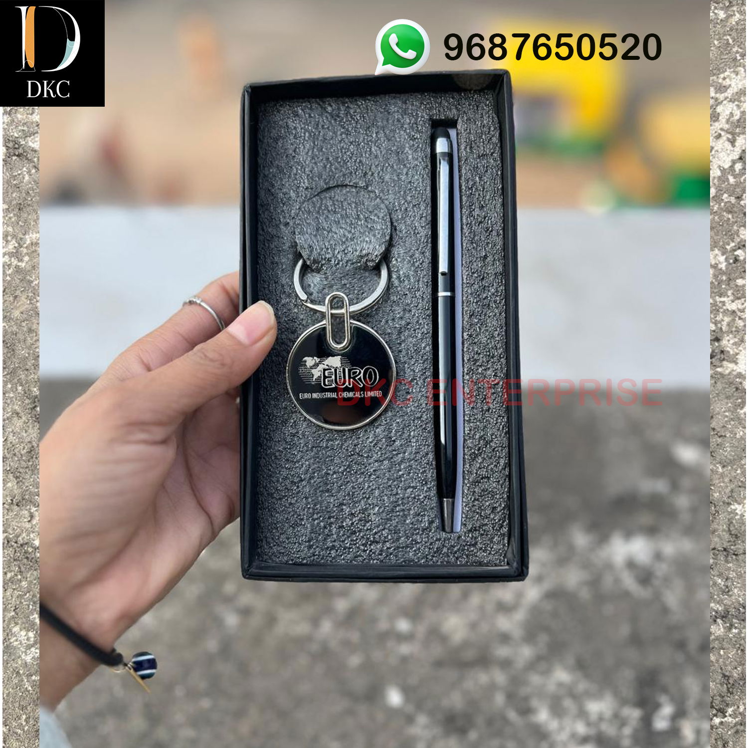 Pen And Keychain Combo A23 METAL 