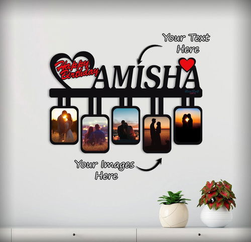 12*18 wooden name frame Image