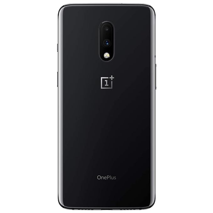 (Refurbished) OnePlus 7 (Mirror Grey, 8GB RAM, AMOLED Display, 256GB Storage, 3700mAH Battery)Red Image 