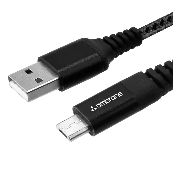 Ambrane BCM-15 MICRO USB BRAIDED CABLE  Image 