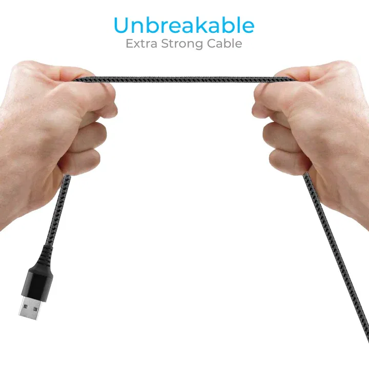 Ambrane BCM-15 MICRO USB BRAIDED CABLE  Image 