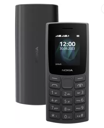 Nokia 105 Single SIM, Keypad Mobile Phone with Wireless FM Radio  (Charcoal) Image 