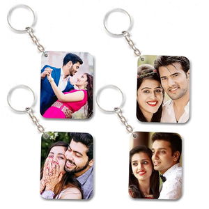 BWG - Stylish Acrylic Keychain Set of 4 – Personalized photo Printed Keychains for Bike, Car, Scooty, Home, Office – Unique Gift for Men, Women, Kids, and Friends Copy