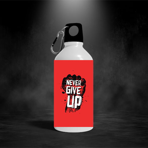 BWG - Sublimation Bottle Water with Customized print for Boy and girl Use school, gym, tuition, traveling, yoga | Aluminum sublimation sipper bottle Image