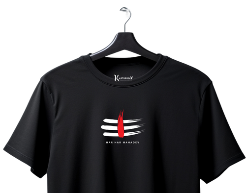 Har Har Mahadev T- Shirts | Kasturika Premium 100%Cotton T - Shirt