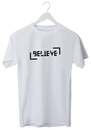 Believe T-Shirt | Kasturika Premium 100% Cotton T-Shirt  Image