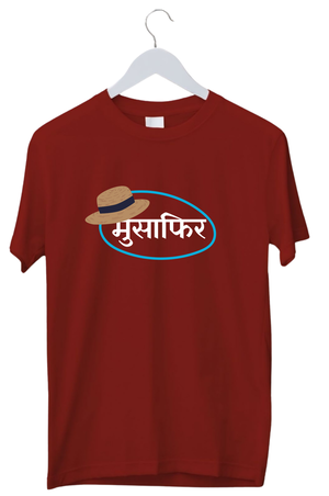 Musafir Regular T-Shirt |  Kasturika 100% Premium Cotton T-Shirt  Image