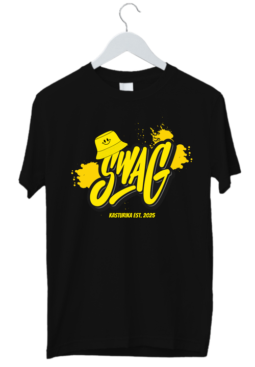 Swag T-Shirt | Kasturika Premium 100% Cotton T-Shirt  Image