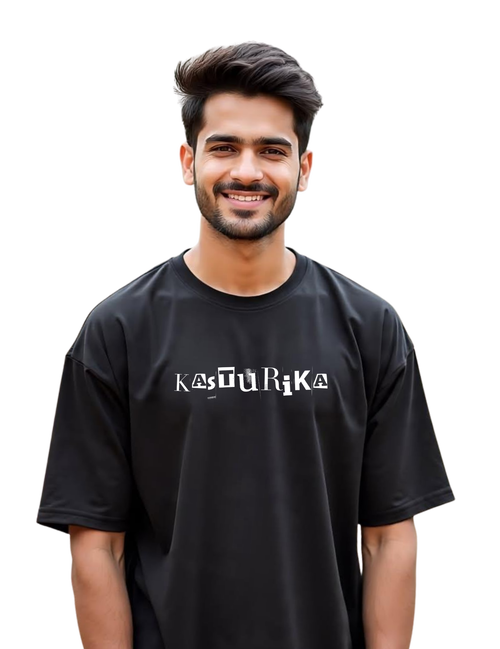Kasturika Original Oversized T-Shirt | Kasturika Premium 100% Cotton T-Shirt  Image