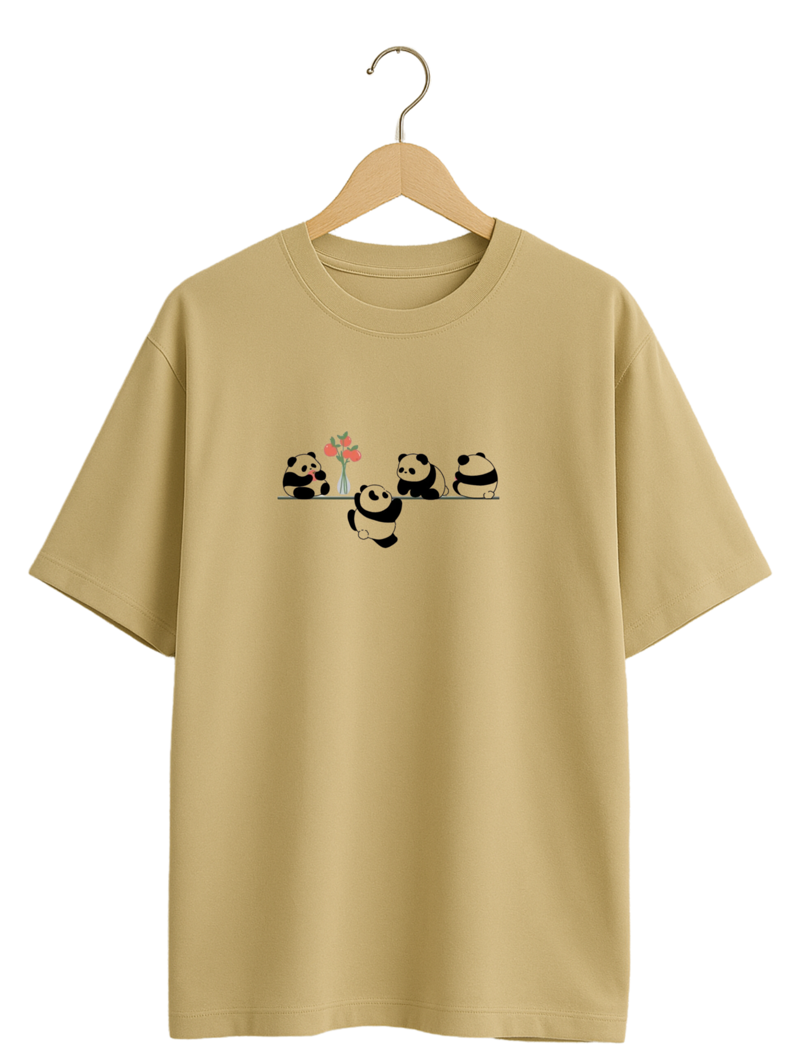 Teddy Bear Oversized T-shirt | Kasturika 100% Premium Cotton T-Shirt