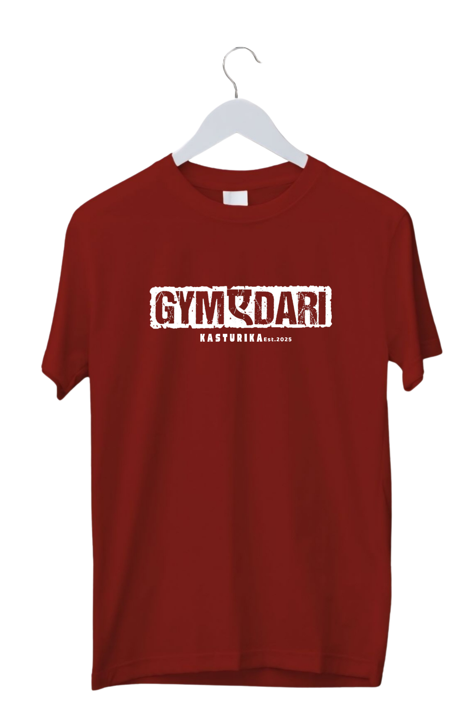GymEdari Regular T-Shirt | Kasturika Premium 100 % Cotton T- Shirt 