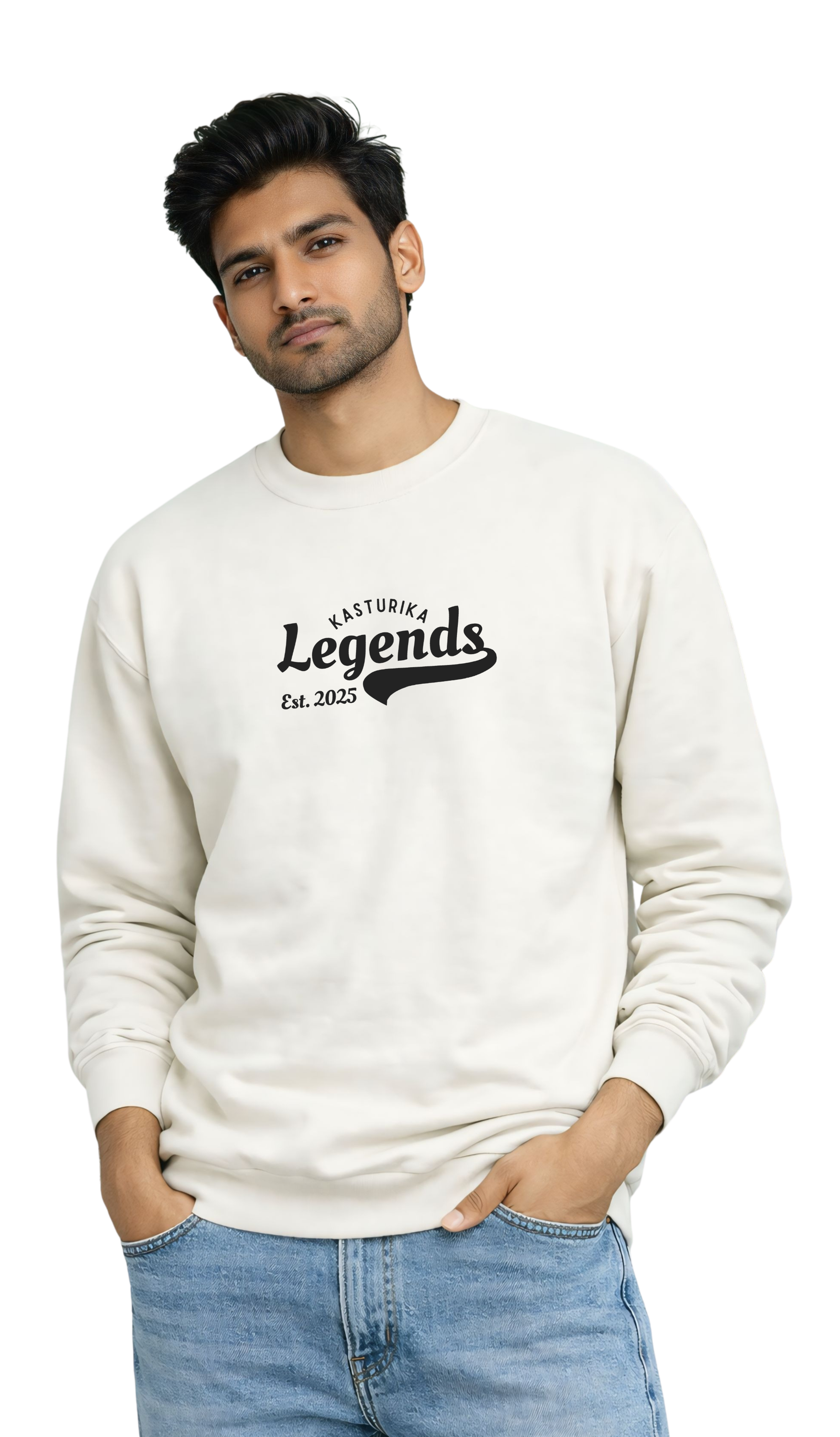 Kasturika Legends Classic Crew |  Premium Sweatshirt  Image 