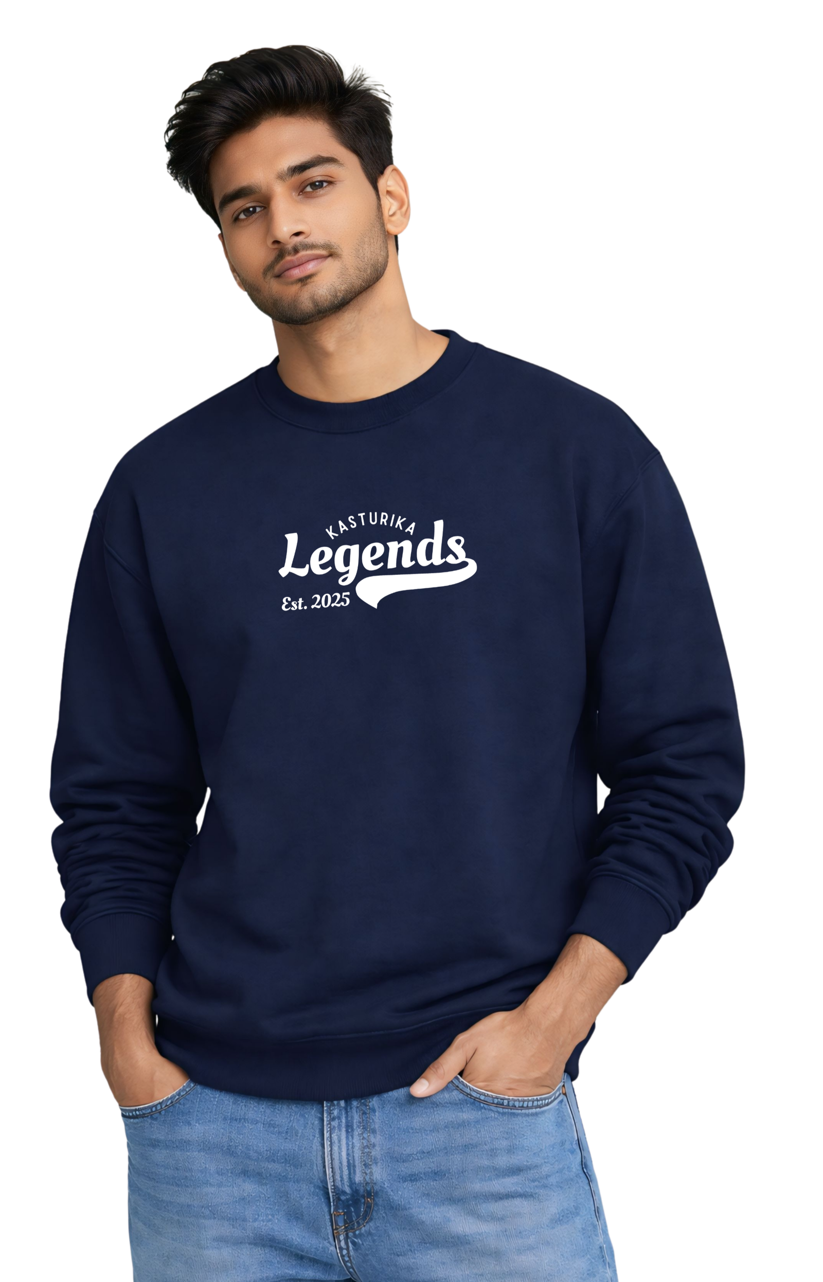 Kasturika Legends Classic Crew |  Premium Sweatshirt  Image 