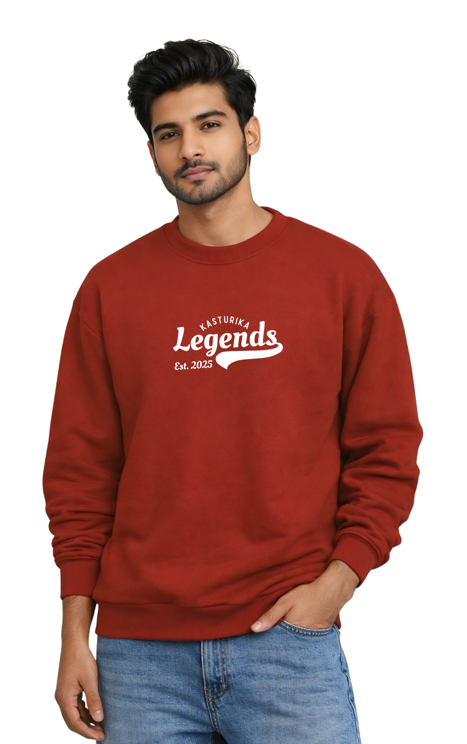 Kasturika Legends Classic Crew |  Premium Sweatshirt  Image 