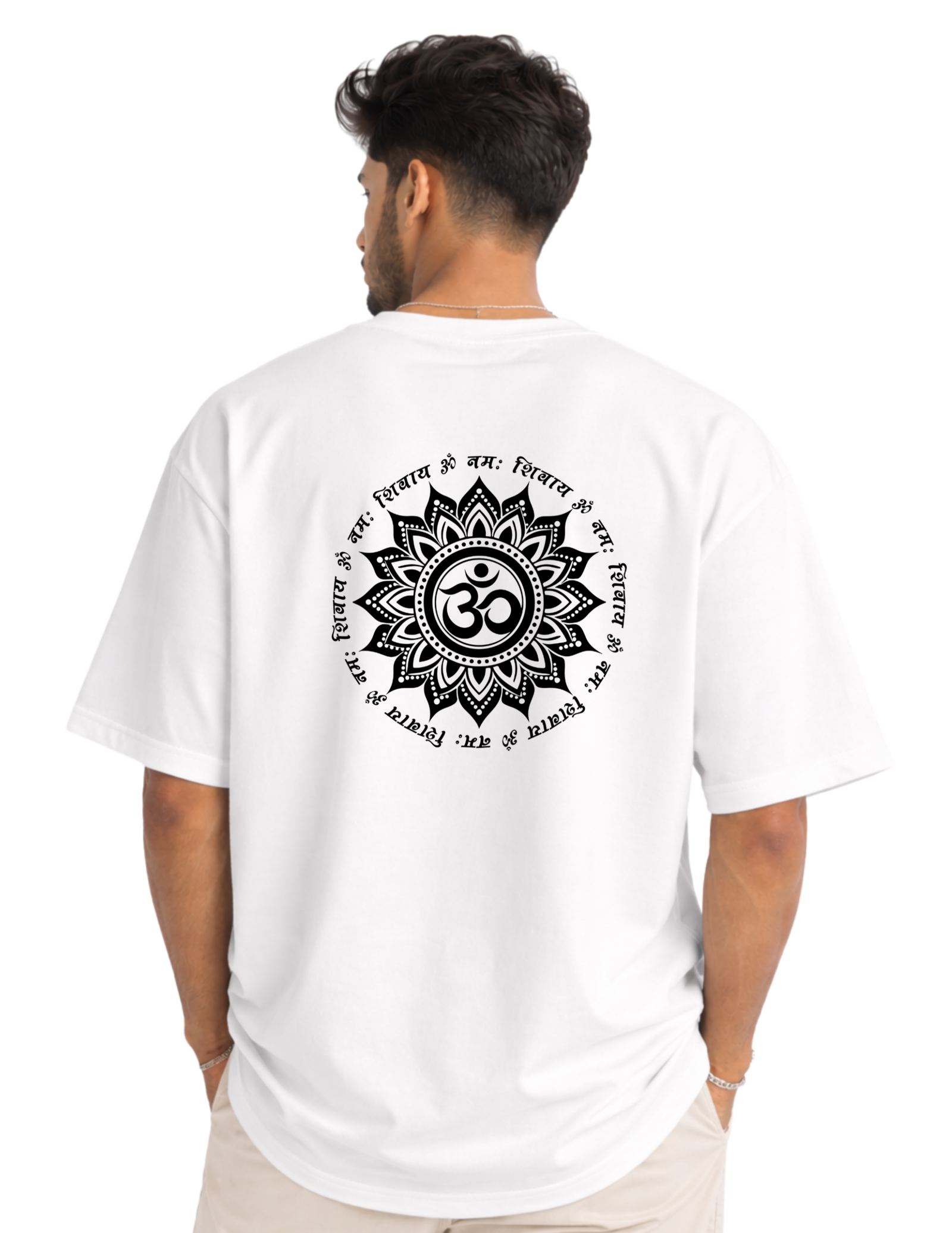 Mahadev Aura Oversized T-Shirt – Kasturika 100% Premium Cotton  Image 